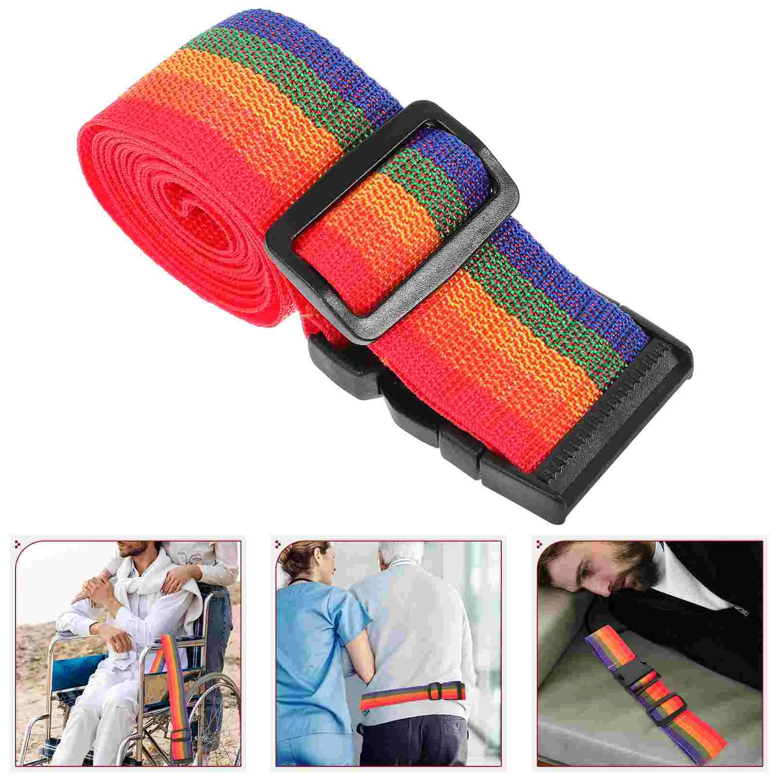 Gait Easy Washable Walking Transfer with Metal Buckle for Geriatric Pediatric Caregivers Nurse Therapists Nursing Belt