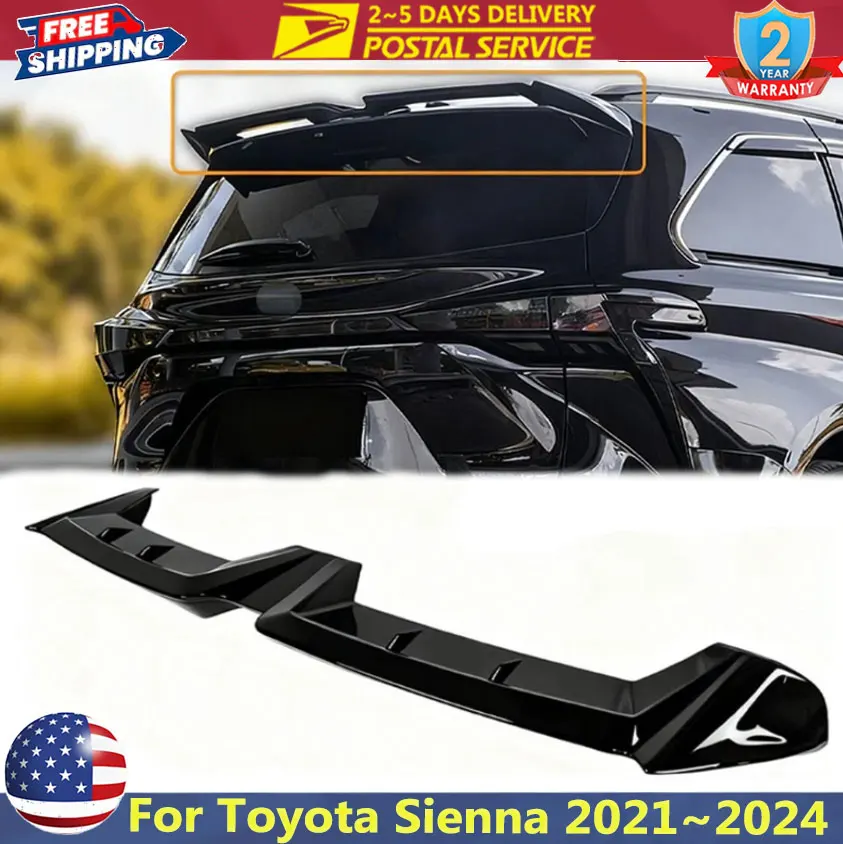 Gloss Black Car Rea… - image