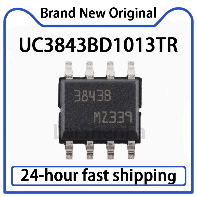 10PCS UC3843BD1013TR SOP-8 High Performance Current Type PWM Controller Chip Original Stock