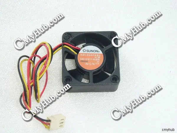 For SUNON KD1204PKB2 H.M DC12V 0.8W 4020 4CM 40MM 40X40X20MM 3pin Cooling Fan KD1204PKB2