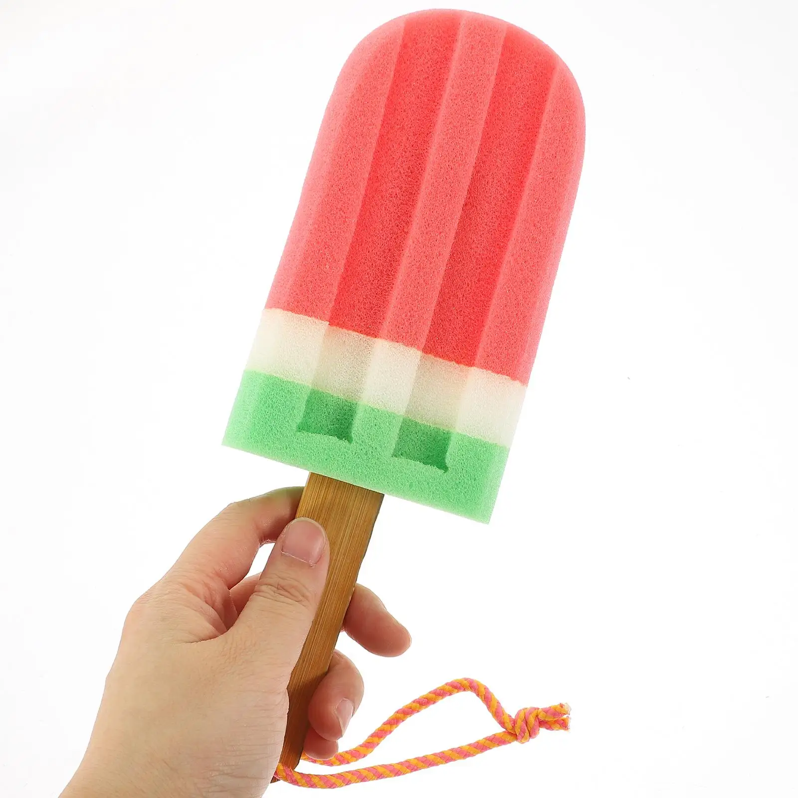 

3 Pcs Cute Bath Sponge Ice Cream Popsicles Products Bathing Towel Body Rubbing Ball Flower Accessories Loofah