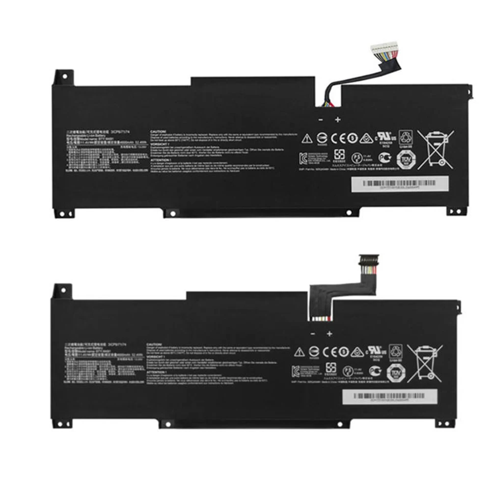 New Genuine Original BTY-M491 11.4V 52.4Wh Laptop Battery for MSI Modern 15 A10M A11M Stealth 15M A11M Summit B15