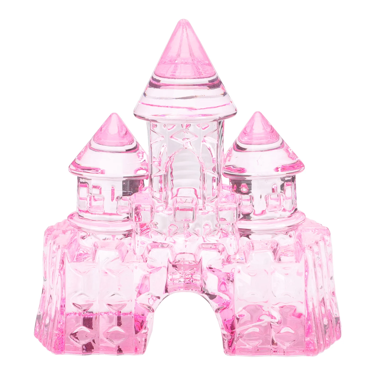 Crystal Castle Diamond Decor Toy Adornment Children's Room Craft Girls Birthday Gift Acrylic Bedroom Ornament