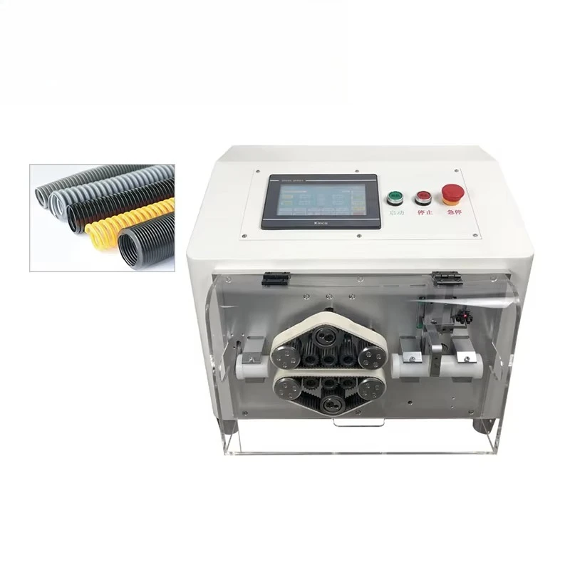 Fully Automatic Silicon Tube Cutting Machine EW-1375 Corrugated Tube Cutting Machine