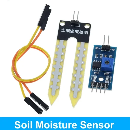 Hongt Capacitive Soil Moisture Sensor Module Moisture Digital Display Relay Control Module for Arduino Automatic Watering System