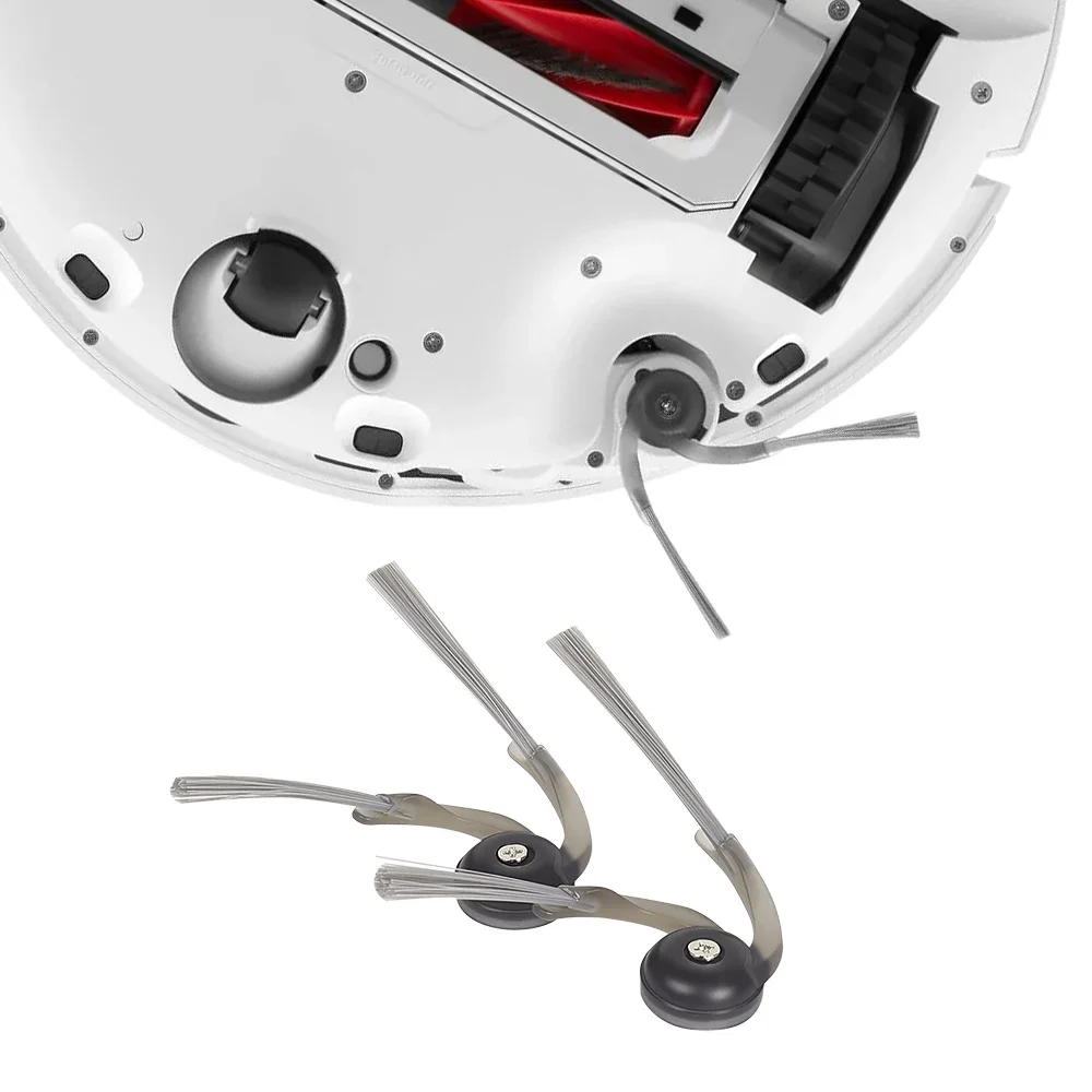 فرشاة جانبية لمكنسة Roborock G20S Ultra/G30/P20 PRO/P20 Plus/P20 Ultra/Qrevo Curv/Qrevo Edge/Qrevo Edge 5V1/Qrevo 5AE