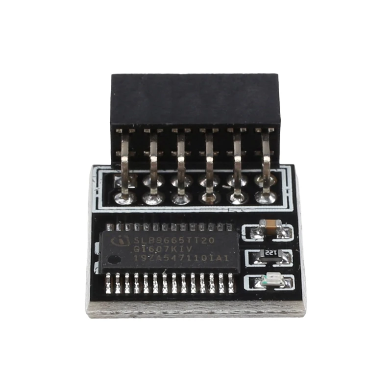Carte à distance de technologie de sécurité de cryptage TPM 2.0, technologie de LPC-12PIN pour GIGABYTE 12PIN LPC TPM2.0 LPC 12 broches