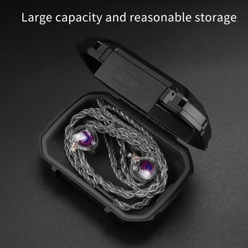 TRN MAG+ Dustproof  Waterproof Earphone Box Case  Shockproof Earphone Storage Box
