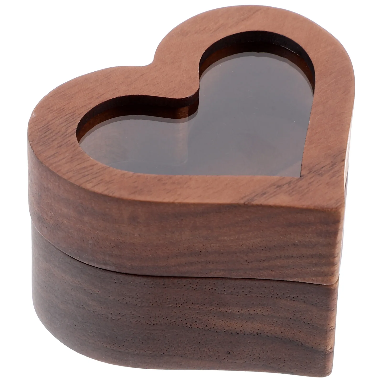 Safe Wooden Ring Storage Box Jewelry Organizer Elegant Design Proposal Case Durable Proposal Ring Case Jewelry Storage Box