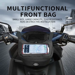 Star Field Knight Multifunctional Motorcyle Front Bag Navigation Pack Motorbike Riding Waist Bag Outdoors With Waterproof Cover