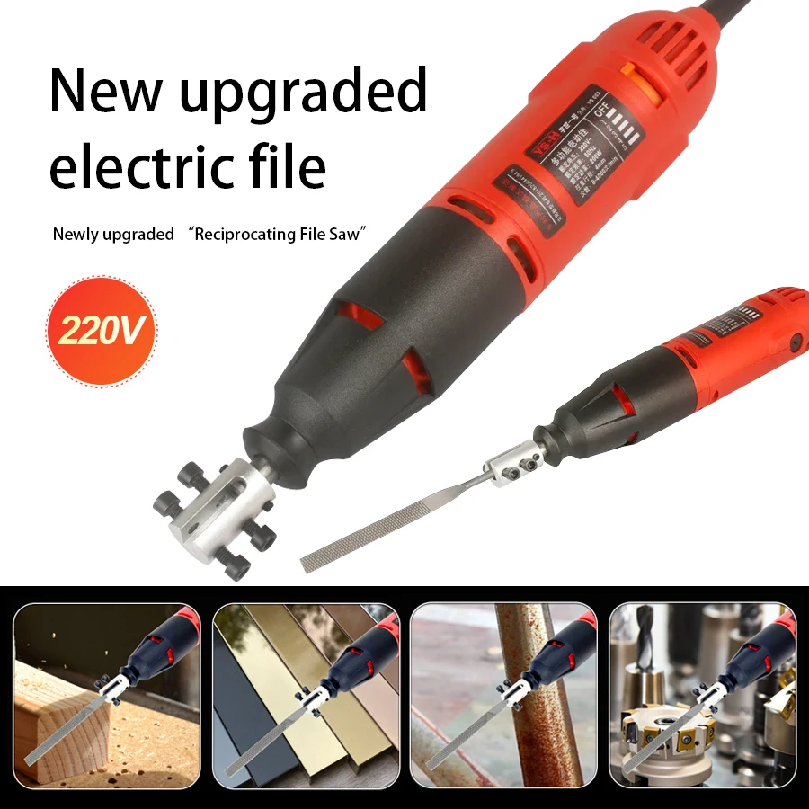 220V Electric File Saw Blade Reciprocating Saw File Pneumatic Ultrasonic Grinder Reciprocating Pneumatic File Machine Grinder