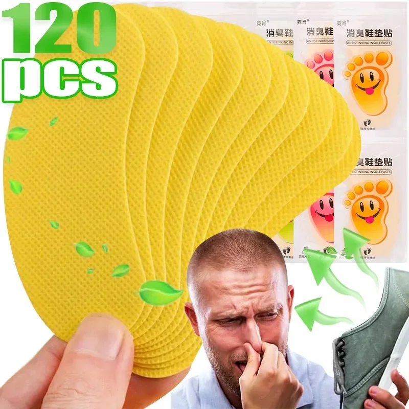 Lasting Deodorizing Shoe Stickers Fruit Tea Fragrance Foot Deodorization Patch Easy Fixed Remove Odor Paste Deodorizer Stickers