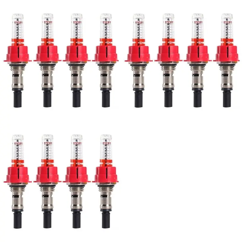 

Коллектор для теплого пола ABVS с расходомерами-регуляторами: прецизионное устройство контроля тепла (3/8 X 12 шт.)