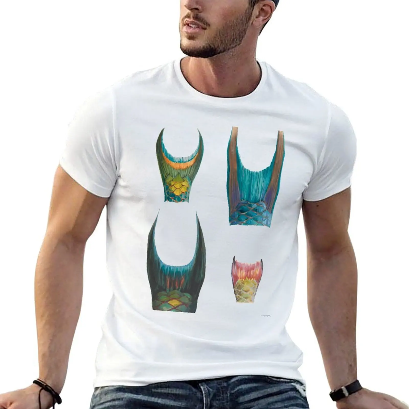Fish Tails T-Shirt new gifts and t-shirts shirts graphic mens t shirts casual stylish