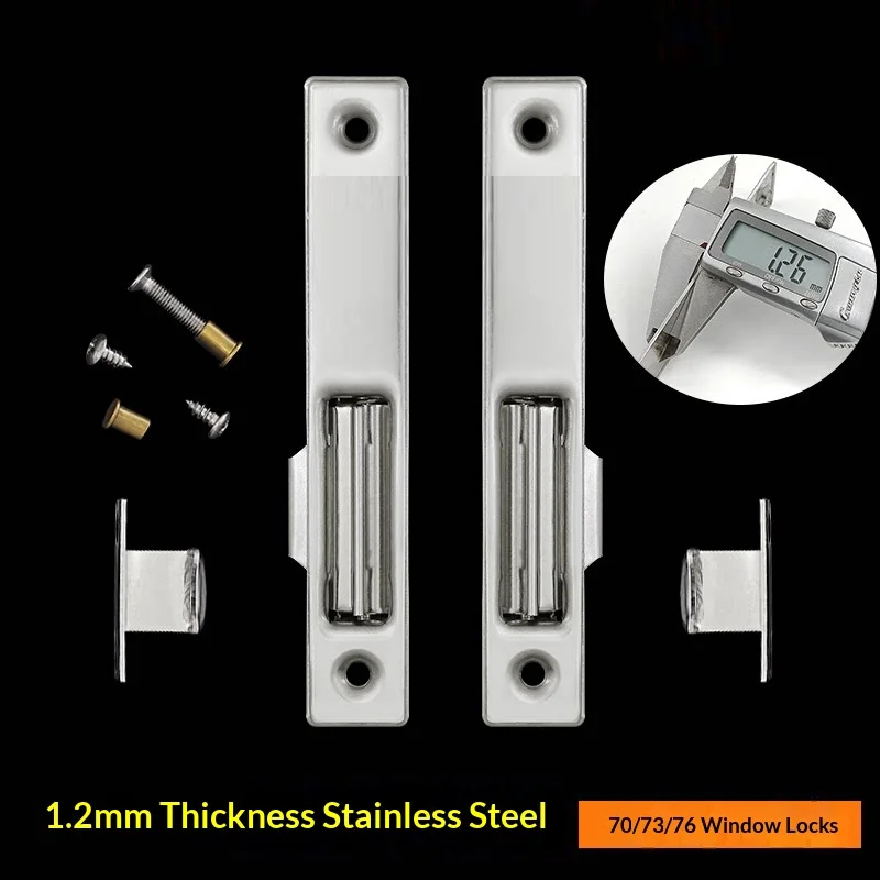 

70 Type Old-fashioned Aluminum Alloy Sliding Door Window Hook Lock Sliding Window Lock Stainless Steel Eindow Bolt Lock Buckle