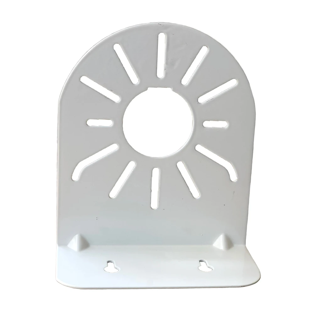 

Height 160mm Wall Mount Bracket for CCTV Dome Camera Hemisphere Side Wall Installation Stand Support Metal White