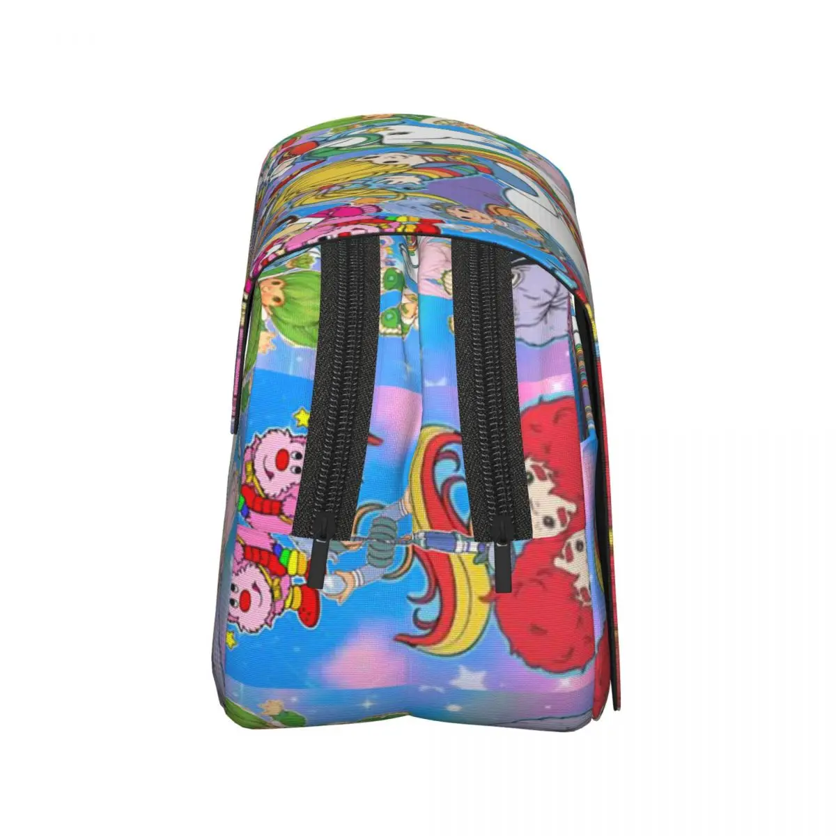 Cartoon Cute Rainbow Brite Pencil Case Pencil Pouch Hard Shell Leather Large Storage Pen Box Pencil Bag for Students Gifts