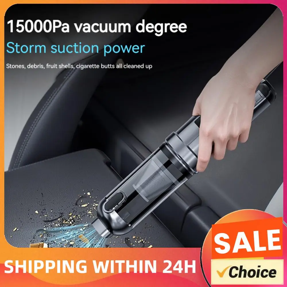 

15000PA Handheld Vacuum Rechargeable Portable Cordless Compressed Air Duster with Brushless Motor Air Blower for Car Home