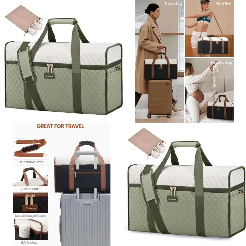 

3-Piece Weekend Travel Set: Carry-On Duffle Bag, Toiletry & Wet Pack