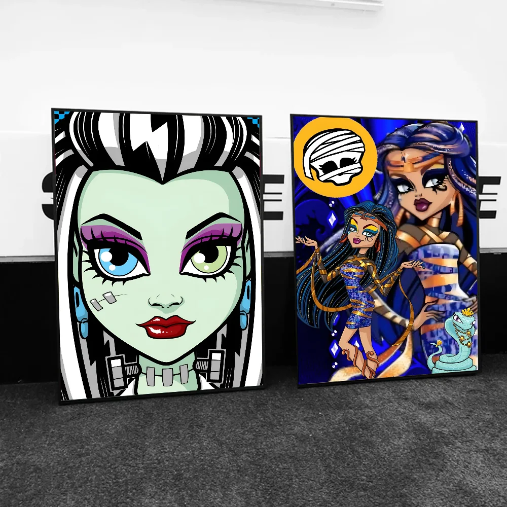 1 قطعة الكرتون الوحش عالية المشارك ورقة طباعة غرفة المعيشة المنزلي غرفة نوم مدخل بار مطعم مقهى الفن اللوحة الديكور #6