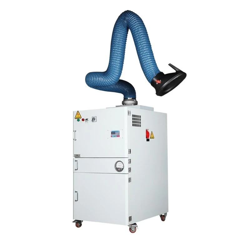 

Mobile welding fume purifier Automatic pulse grinding Industrial secondary welding fume dust