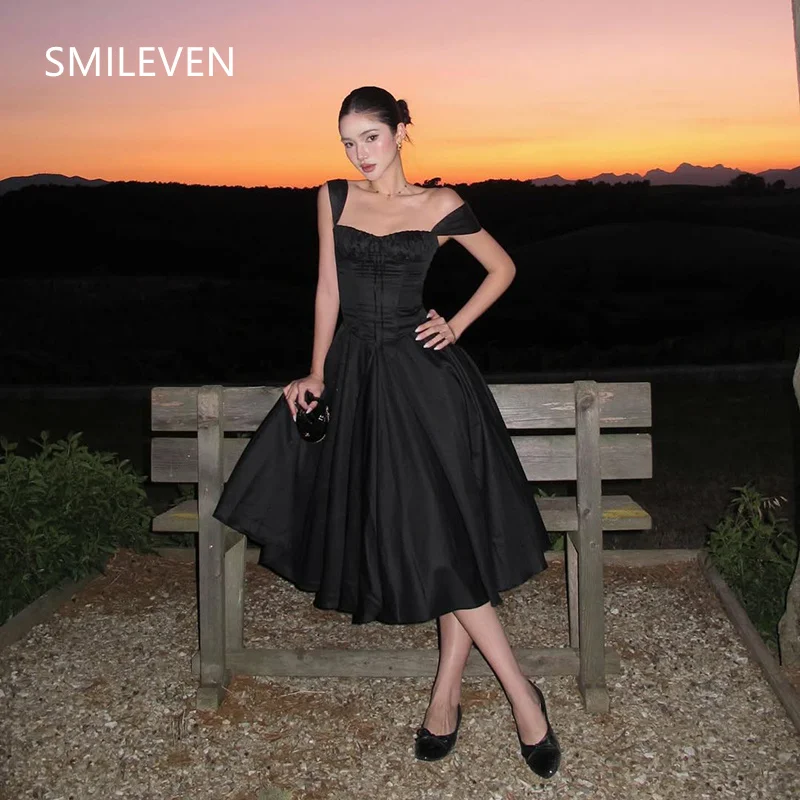 

Smileven A-line Short Prom Dress Sexy Sweetheart Backless Party Gowns Sleeveless Formal Evening Dress Gift Customized 2025