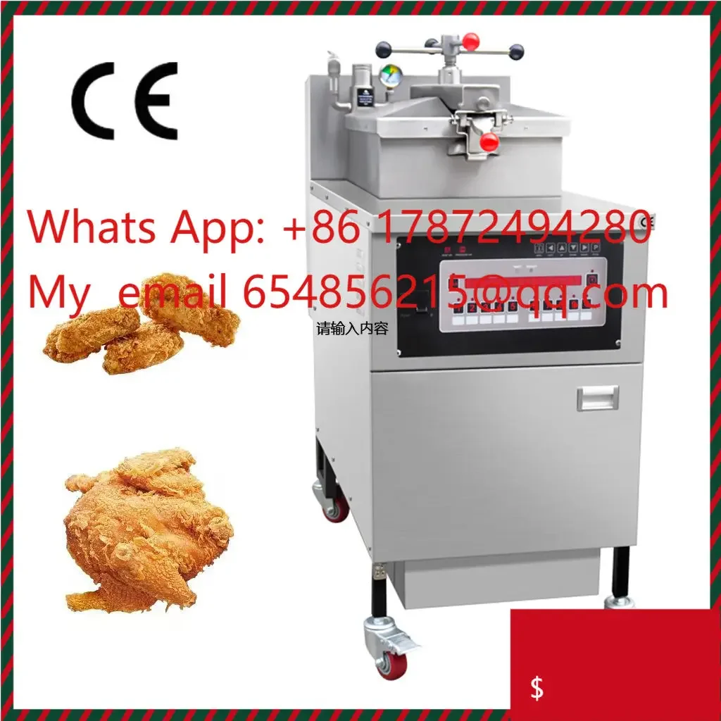 Restaurant Use Commercial Electric Pressure Fryer Open Design Chicken Frying Machine