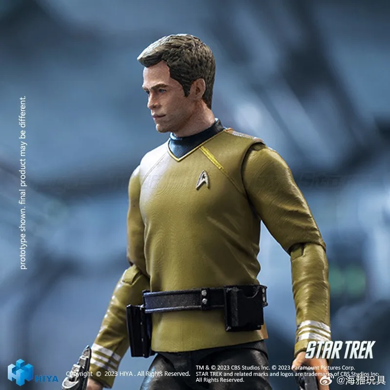 

【In Stock】Original HIYA 1/18 Action Figure EXQUISITE MINI James T. Kirk Toy Model Gift