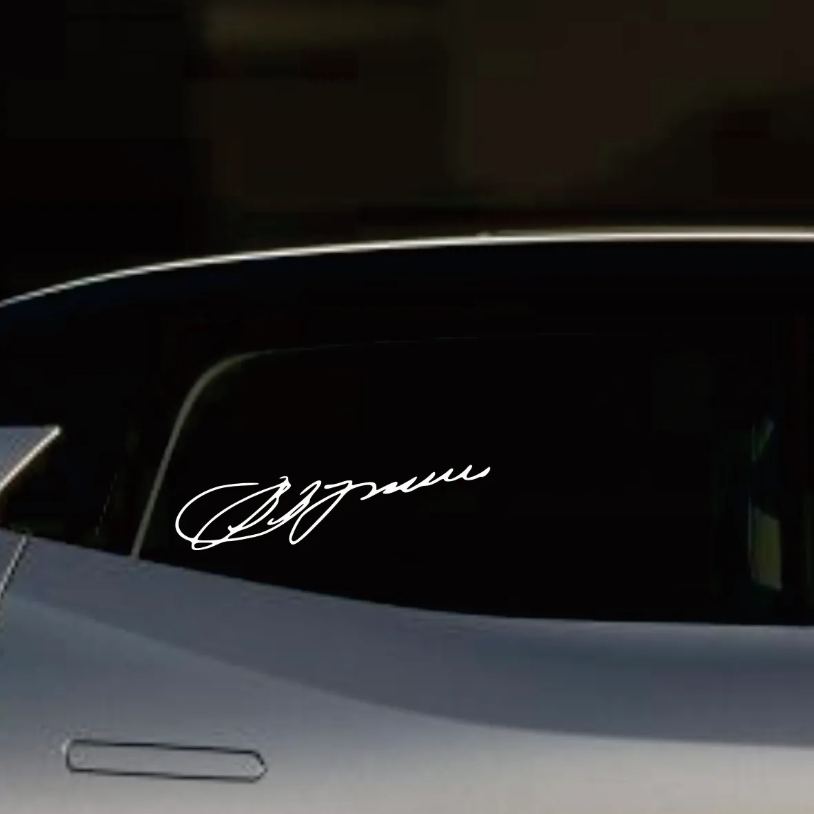 vladimir putin signature funny car sticker vinyl decal white/black car auto stickers for car bumper window car