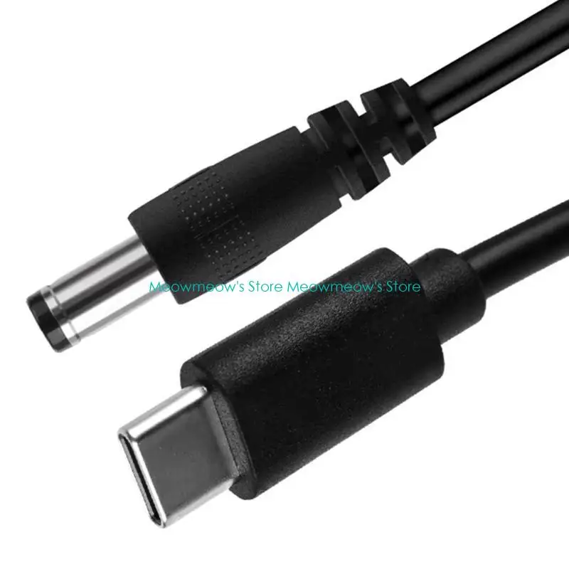 W91A USB C PD do 12V DC5.5x2.1 mm Kabel zasilania do ładowania elektroniki