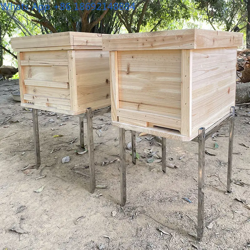 Stainless Steel Beehive Frame Pollen Collector Hive Stand for Beekeeping Tools