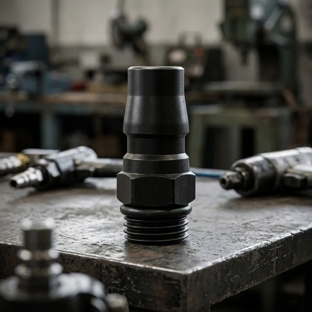 20PM Brass Quick Coupling for Air Connector 2 Inch Male Thread with 1.8mm Thick Wall and Airtight Sealing Performance