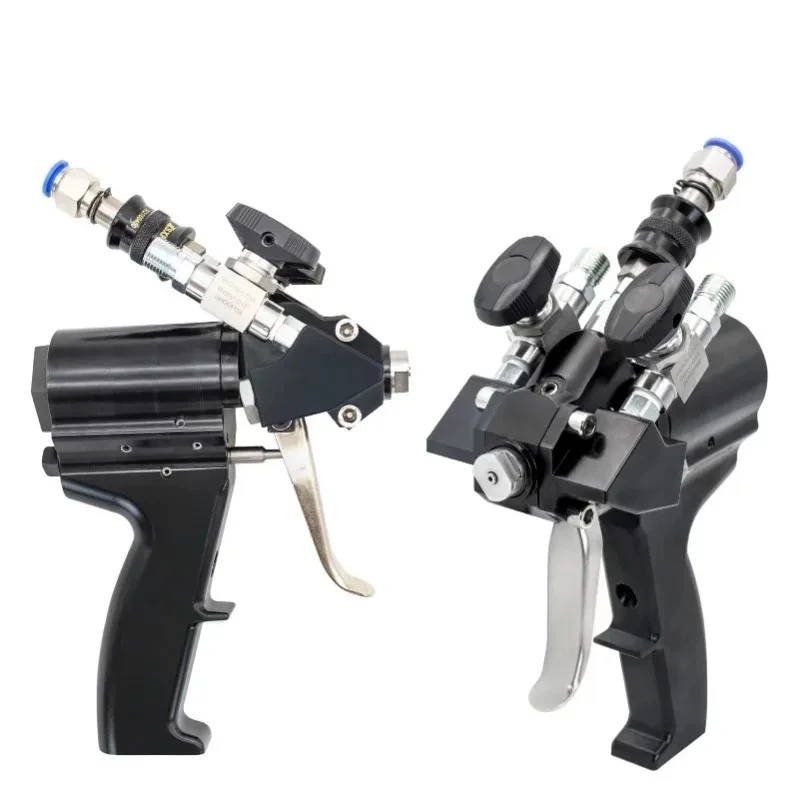 PU P2 Polyurethane Foam Spray Gun 35Mpa Air Purge Spray Gun Self Cleaning with Accessories Combination