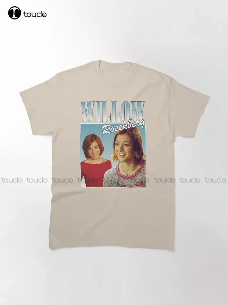 Retro Willow Rosenberg Classic Design Buffy The Vampire Slayer Classic T-Shirt Beer Shirt Digital Printing Tee Shirts Xs-5Xl New