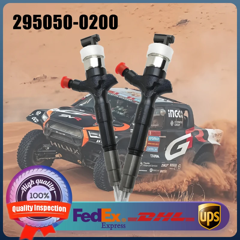 

295050-0200 295050-0460 23670-30400 23670-39365 23670-0L090 Fuel Injector for Toyota Fortuner Hilux Land Cruiser 1KD-FTV 2KD-FTV