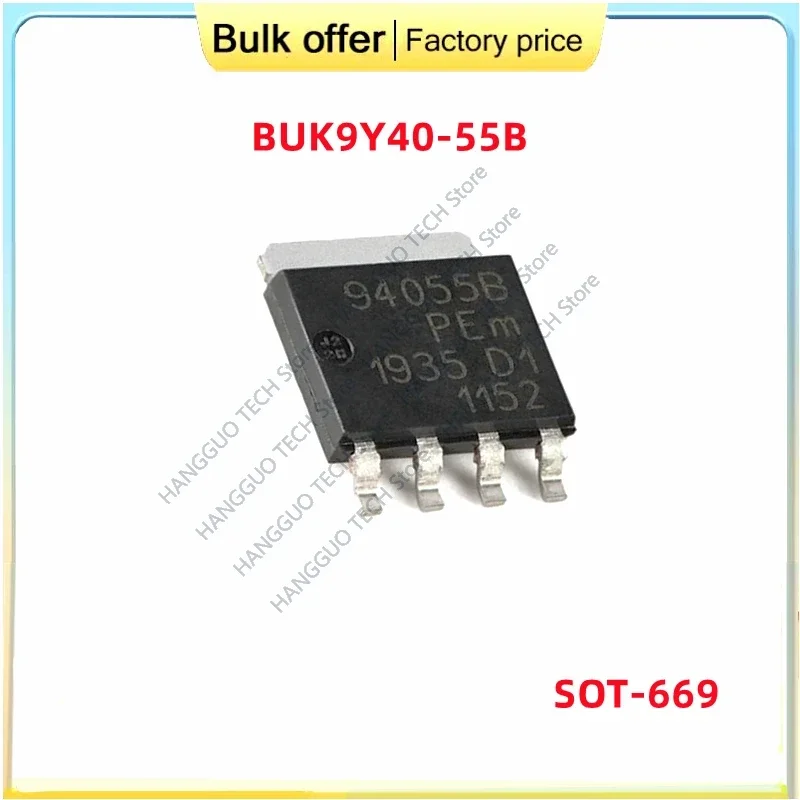 

10PCS/Lot original BUK9Y40-55B 94055B sot-669 SOT-669 IC Chip