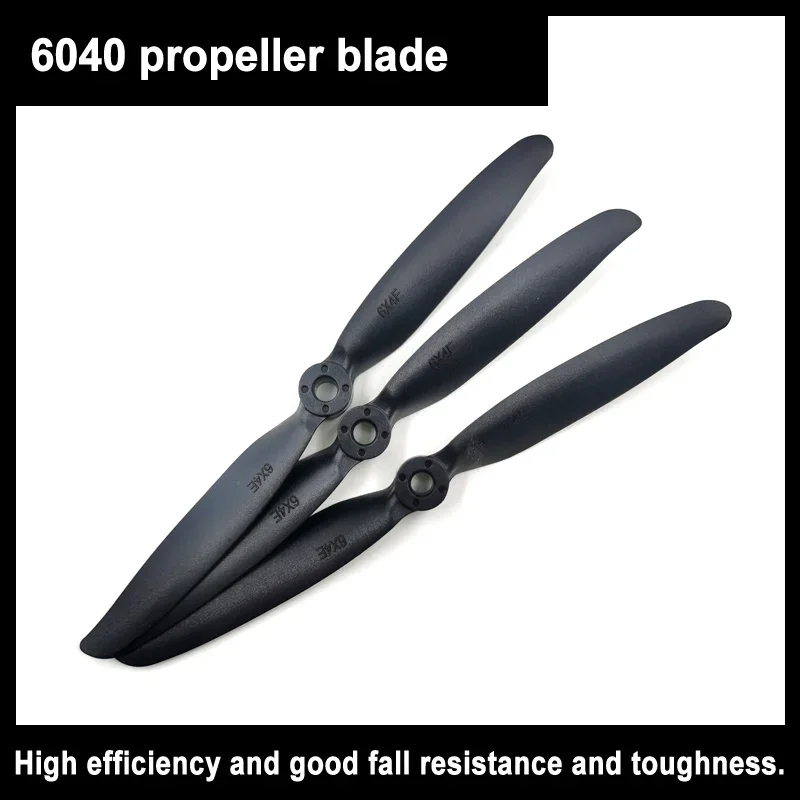 10pcs/Lot 6040 6x4 6x4e Propellers Glass Fiber & Nylon Props Fit 2450 Hihg Speed Brushless Motor For Rc Airplane Quadcopter