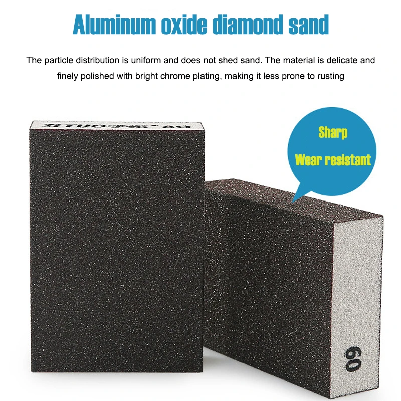 Sanding Sponge Sand Block 120-1000 Mesh Grind Brick For Metal Walls Wood Rust Remova Polishing Repair Decontamination Sandpaper