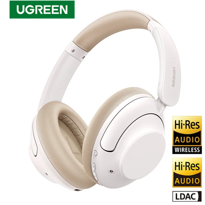 

UGREEN HiTune Max5 Headset Hybrid Active Noise Cancelling Earphone Wireless Bluetooth Headphones 90H Playtime Hi-Res Audio LDAC