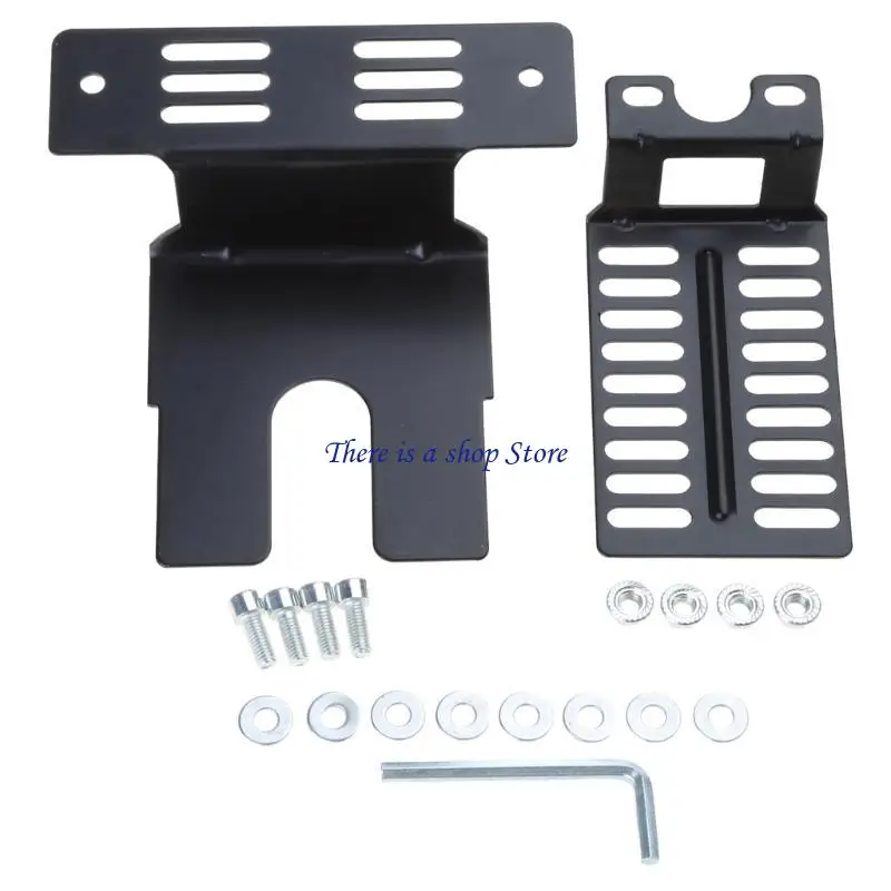 

D0AD Hrowisserie Motor Cracket Set Universal Bargebue Grill Support Plate Outdoor Camping Accessories Metal