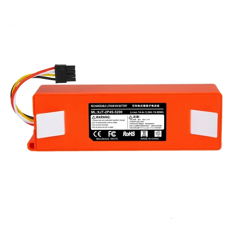 Original 14.4V Robot Vacuum Cleaner Battery for Xiaomi Robot Roborock S50 S51 S55 Accessory Spare Replacement Battery