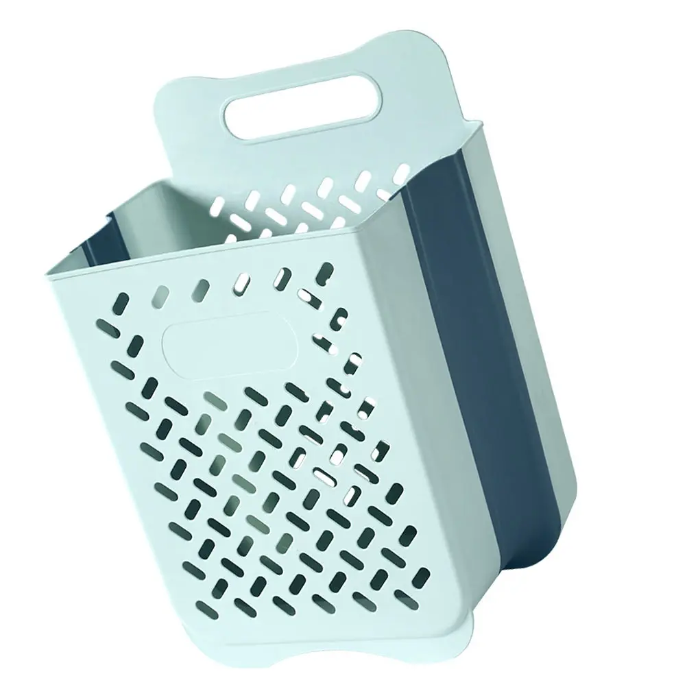 

Foldable Wall Mounted Storage Basket High Quality Material Clothes ganizer Laundry Space Saving Practical Use Home