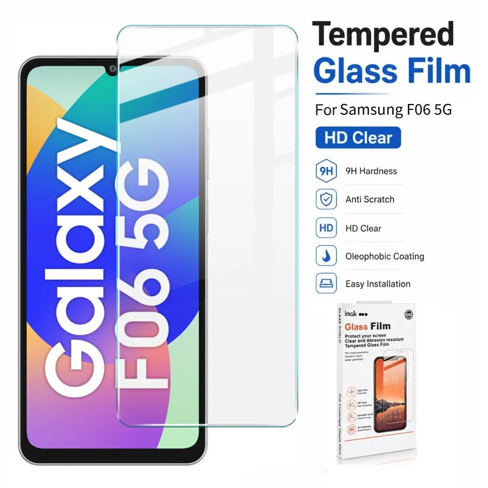 Tempered Glass For Samsung Galaxy F06 M06 M04 4G 5G Protector Film Anti Oil Anti Fingerprint Oleophobic Coating FM0001