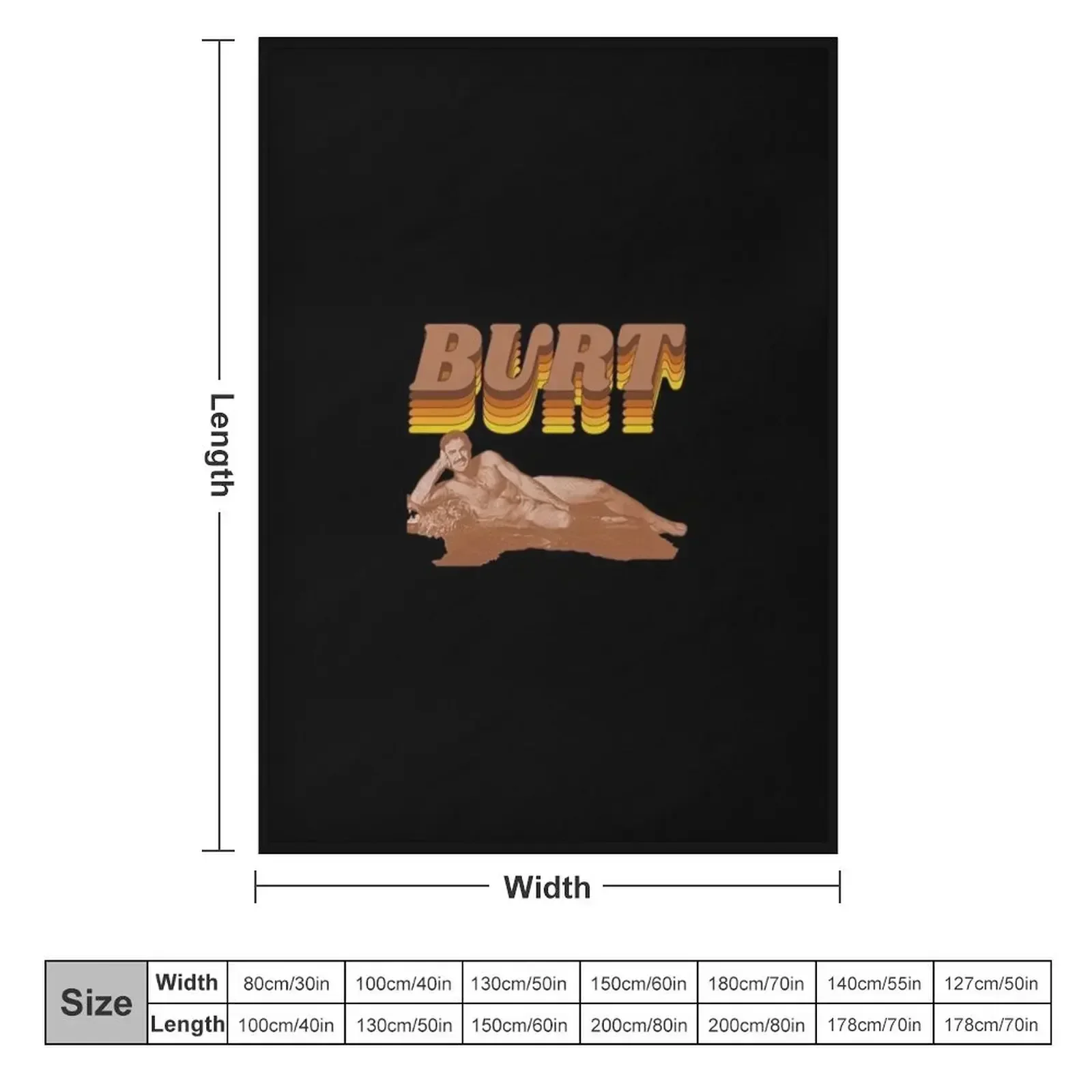 Burt Reynolds Warmest Regards Retro FanArt T-Shirt Throw Blanket Single Luxury Designer Blankets