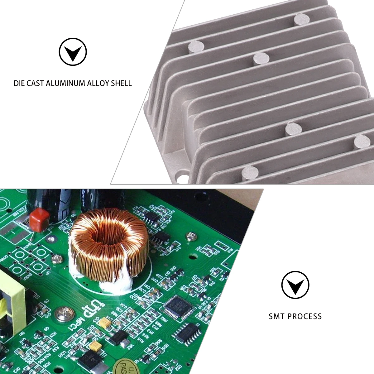

Mppt Charge Controller 20A Panel Regulator Durable Industrial Microcontroller Overload Protection Solar Generator