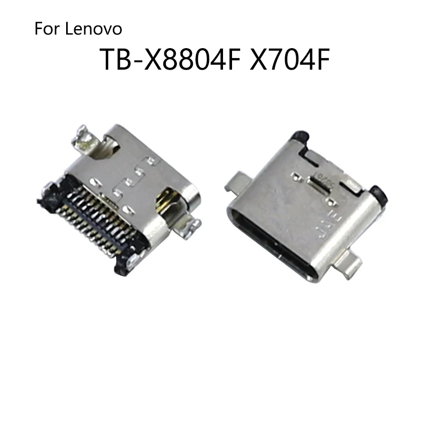 YuXi 1pc USB Type C Connector Charging Port For Lenovo Tablet TB-X605F X606X X703F X704F X705F X8804F J716 USB Jack Socket Plug