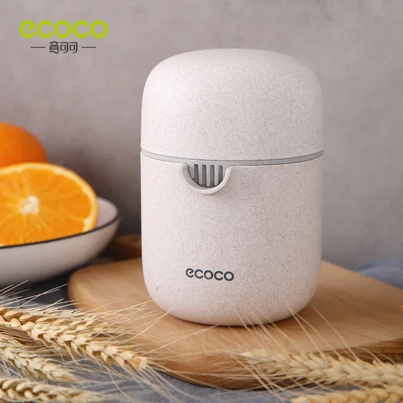 Imagem -06 - Ecoco-cute Manual Juicing Cup Espremedor de Laranja Suco de Limão Espremedor Portátil Espremedor de Frutas para Casa