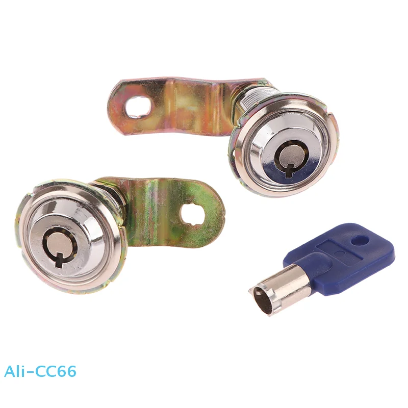 【C】1 مجموعة DIY ممر الكرة والدبابيس فتحة ألعاب رافعة سوينغ آلات بيع خزانة خشبية عملة الباب ممر قفل مفتاح قفل كام #6