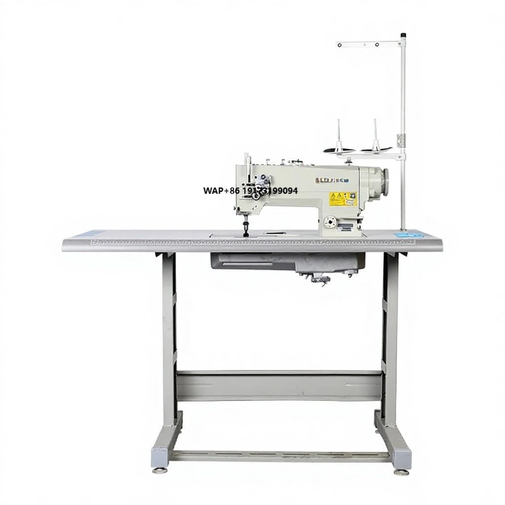 

New Industrial Double Flatbed Sewing Machine with Automatic Feed and Computer Direct Drive for Thin & Thick Fabrics