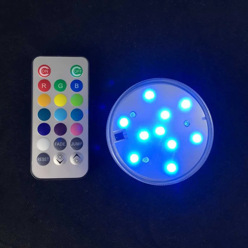

Remote Control Diving Light Submersible Led Pool Lights Bathtub for Halloween Centerpieces Underwater Pond
